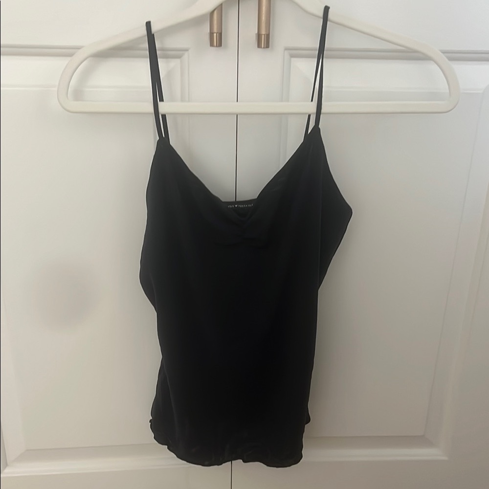 Black Spaghetti Strap Top